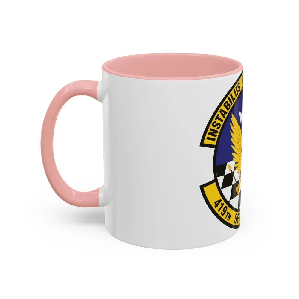 419th Services Flight (U.S. Air Force) Accent Coffee Mug - Go Mug Yourself