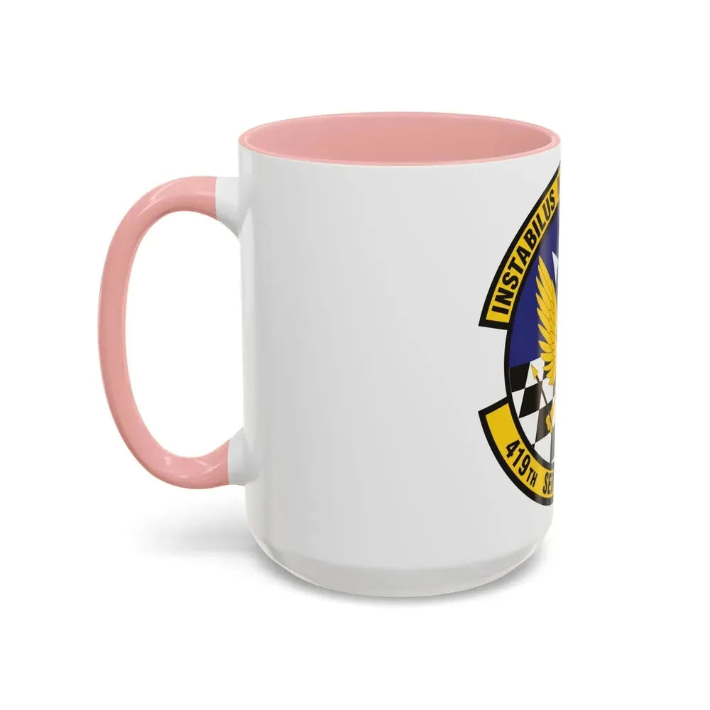 419th Services Flight (U.S. Air Force) Accent Coffee Mug - Go Mug Yourself