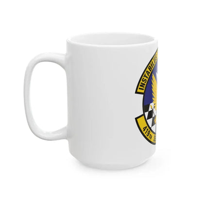 419th Services Flight (U.S. Air Force) White Coffee Mug - Go Mug Yourself