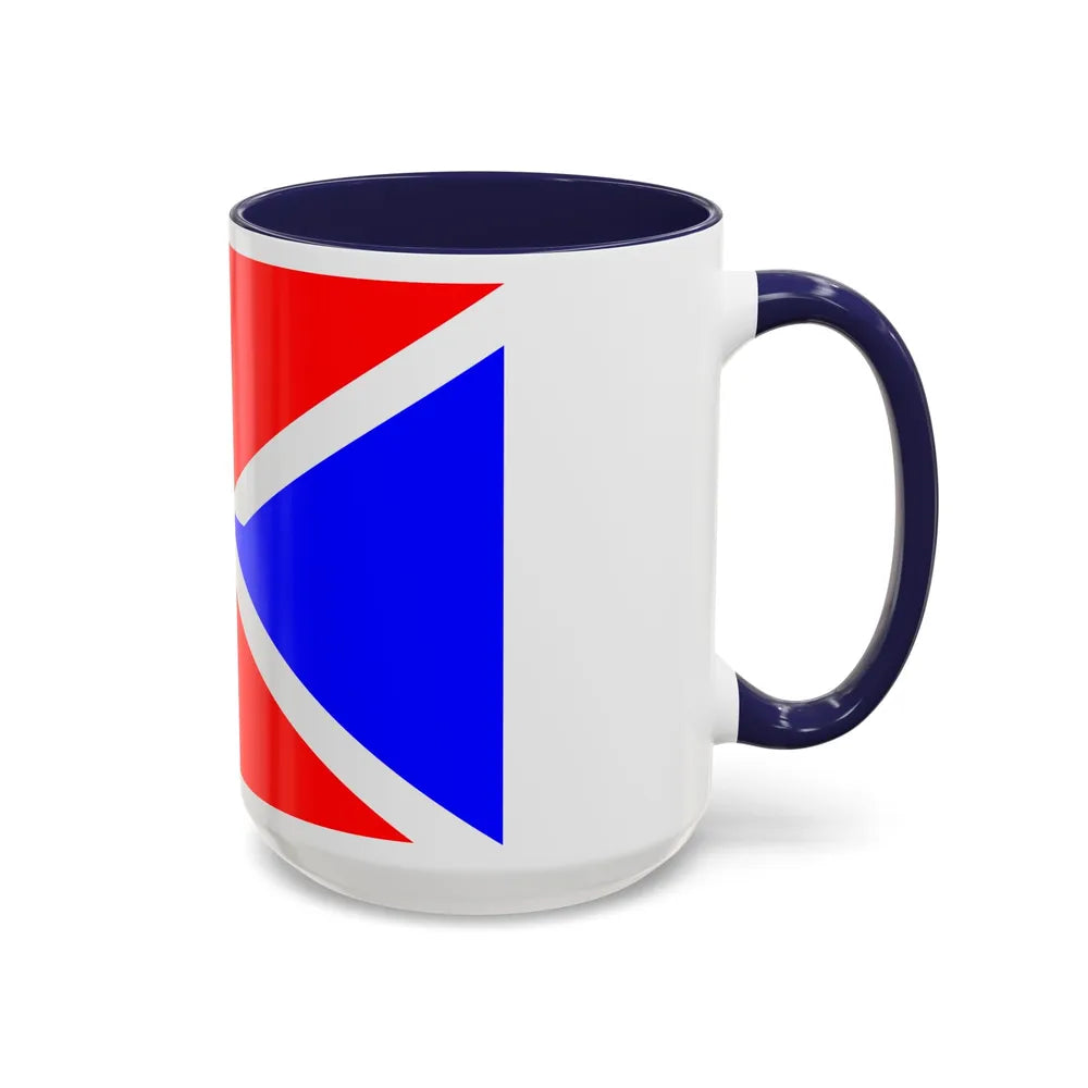 Flag of Dingli Malta - Accent Coffee Mug-Go Mug Yourself