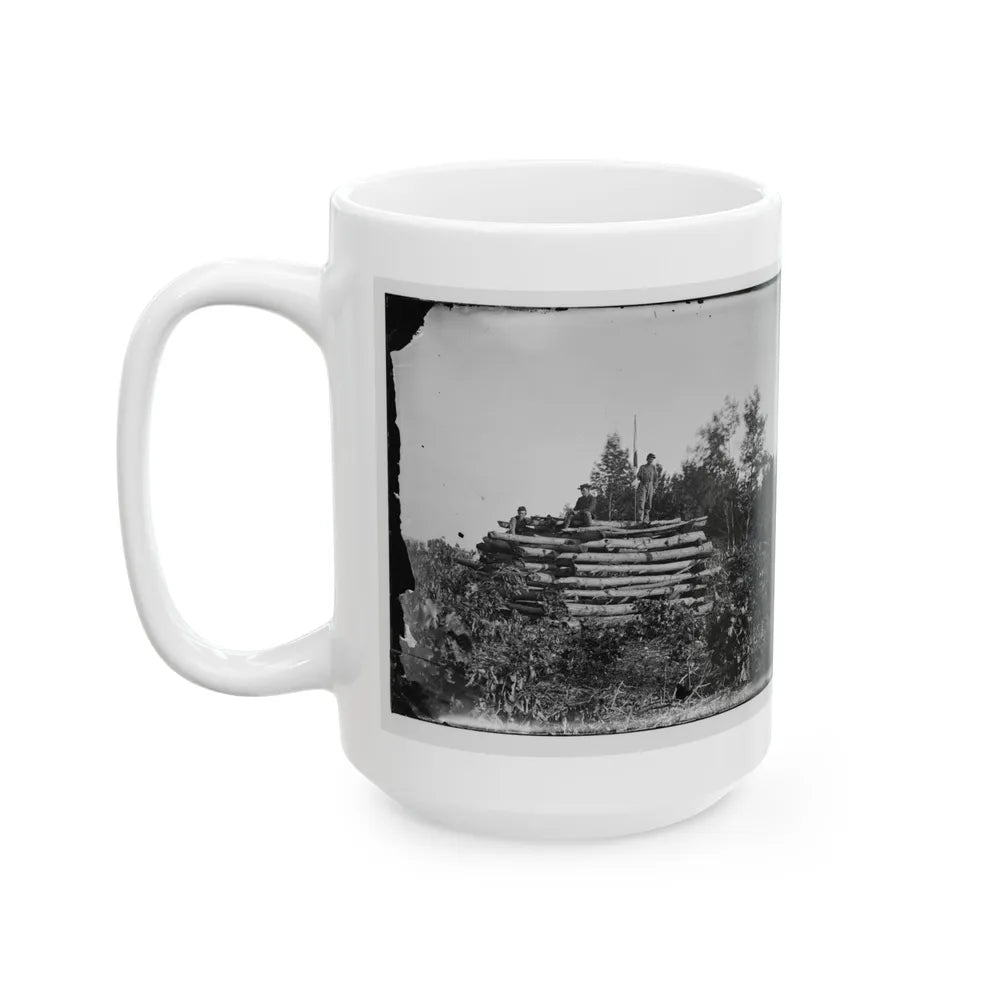 Elk Mountain, Md. Signal Tower Overlooking Antietam Battlefield (U.S. Civil War) White Coffee Mug-Go Mug Yourself