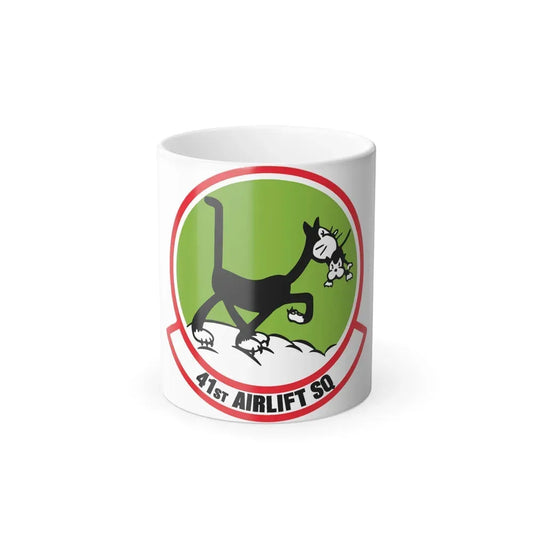 41st Airlift Sq v2 (U.S. Air Force) Color Changing Coffee Mug 11oz - Go Mug Yourself
