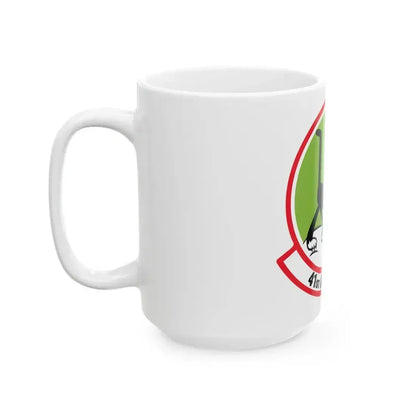 41st Airlift Sq v2 (U.S. Air Force) White Coffee Mug - Go Mug Yourself