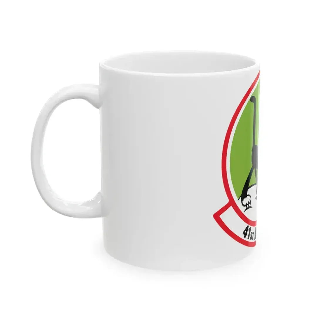 41st Airlift Sq v2 (U.S. Air Force) White Coffee Mug - Go Mug Yourself