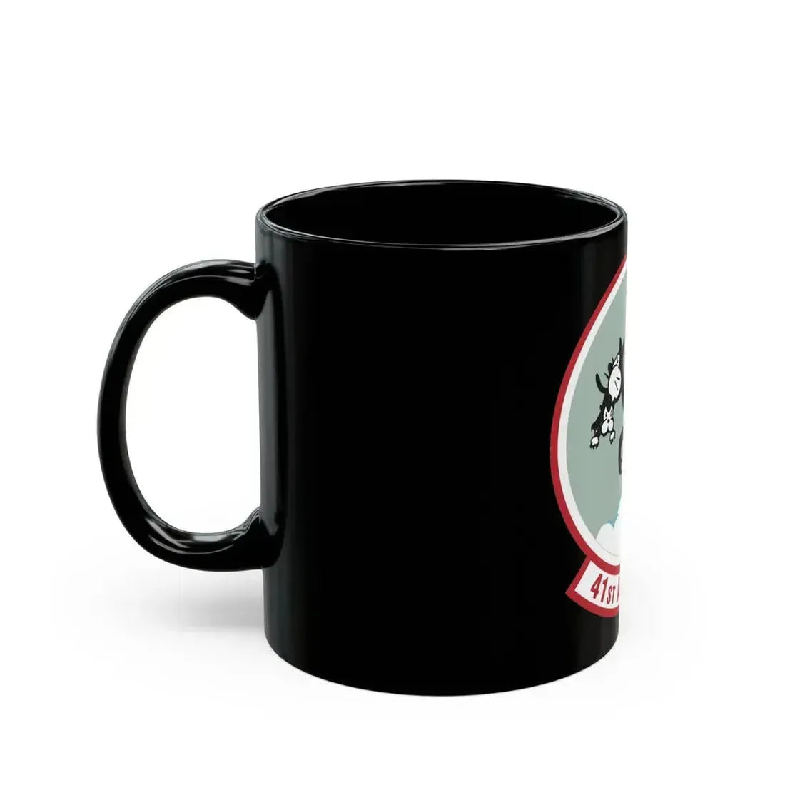 41st Airlift Squadron (U.S. Air Force) Black Coffee Mug - Go Mug Yourself