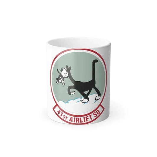 41st Airlift Squadron (U.S. Air Force) Color Changing Coffee Mug 11oz - Go Mug Yourself