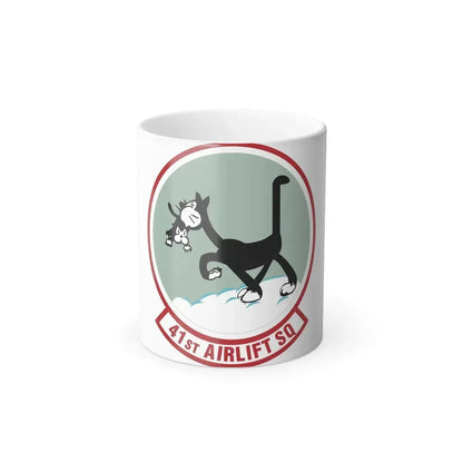 41st Airlift Squadron (U.S. Air Force) Color Changing Coffee Mug 11oz - Go Mug Yourself