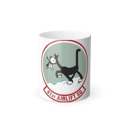 41st Airlift Squadron (U.S. Air Force) Color Changing Coffee Mug 11oz - Go Mug Yourself