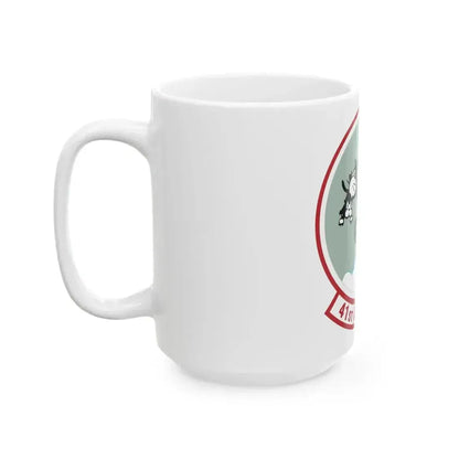 41st Airlift Squadron (U.S. Air Force) White Coffee Mug - Go Mug Yourself