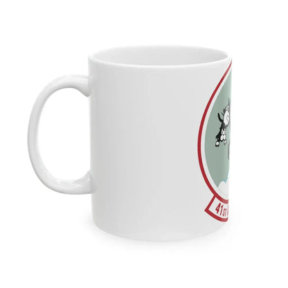 41st Airlift Squadron (U.S. Air Force) White Coffee Mug - Go Mug Yourself