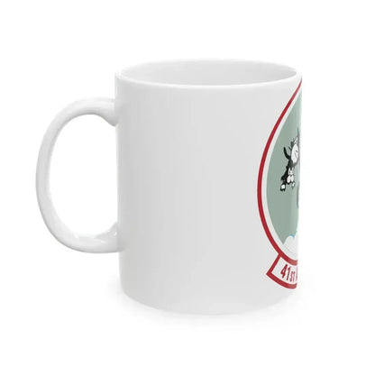 41st Airlift Squadron (U.S. Air Force) White Coffee Mug - Go Mug Yourself