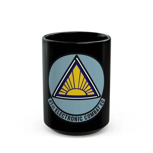 41st Electronic Combat Squadron (U.S. Air Force) Black Coffee Mug 15oz - Go Mug Yourself