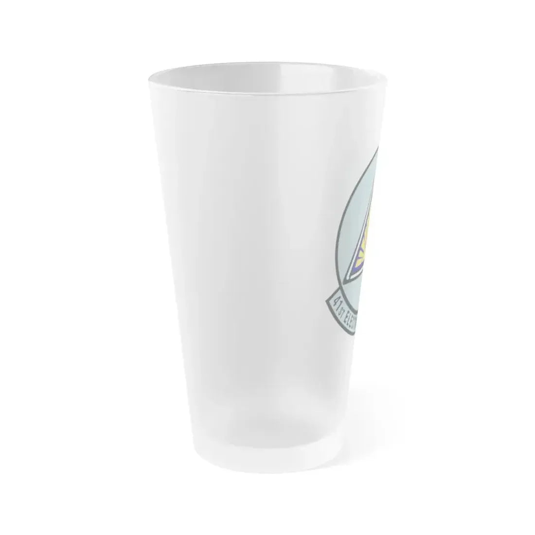 41st Electronic Combat Squadron (U.S. Air Force) Frosted Pint Glass 16oz - Go Mug Yourself