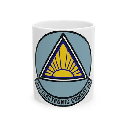 41st Electronic Combat Squadron (U.S. Air Force) White Coffee Mug 11oz - Go Mug Yourself