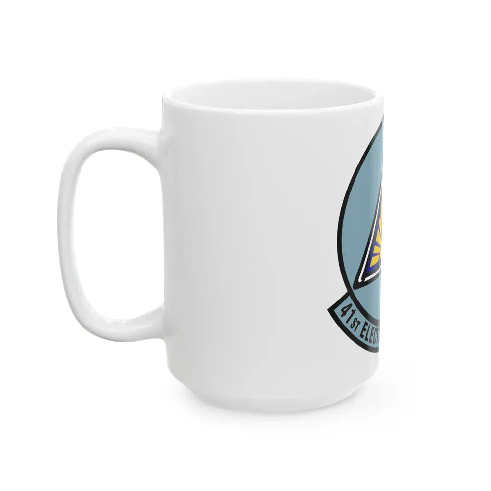 41st Electronic Combat Squadron (U.S. Air Force) White Coffee Mug - Go Mug Yourself