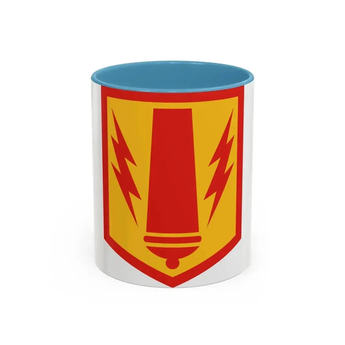 41st Field Artillery Brigade (U.S. Army) Accent Coffee Mug 11oz Light Blue - Go Mug Yourself