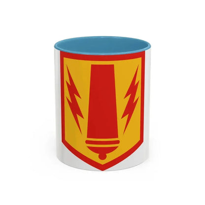 41st Field Artillery Brigade (U.S. Army) Accent Coffee Mug 11oz Light Blue - Go Mug Yourself