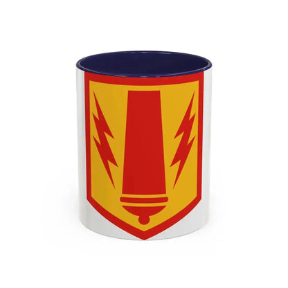 41st Field Artillery Brigade (U.S. Army) Accent Coffee Mug 11oz Navy - Go Mug Yourself