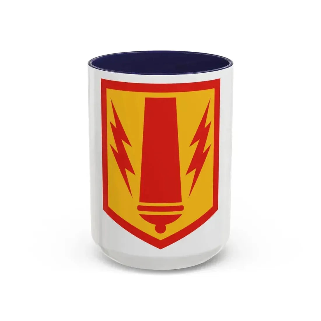 41st Field Artillery Brigade (U.S. Army) Accent Coffee Mug 15oz Navy - Go Mug Yourself