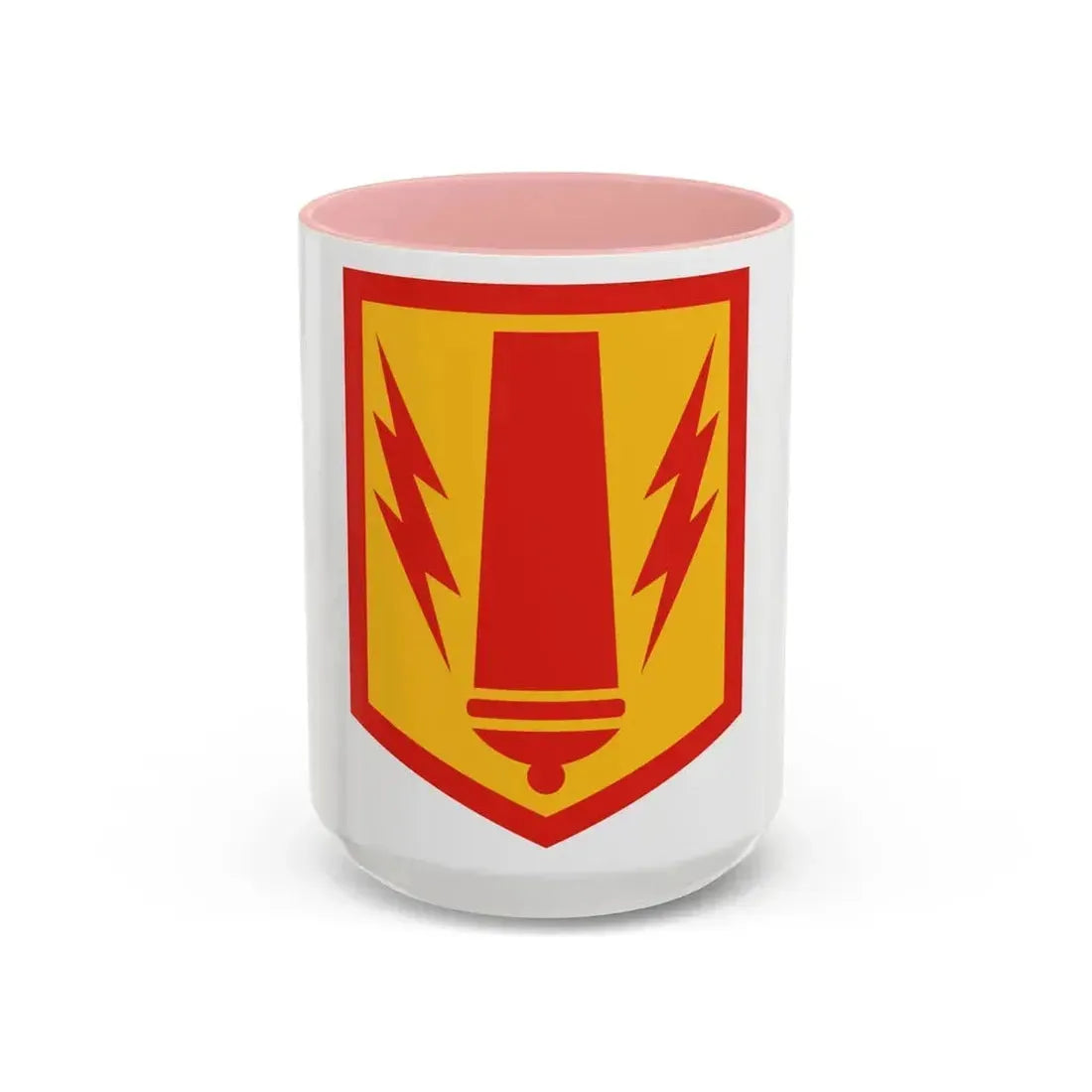 41st Field Artillery Brigade (U.S. Army) Accent Coffee Mug 15oz Pink - Go Mug Yourself