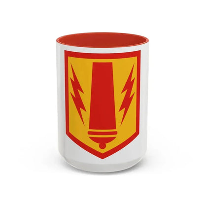 41st Field Artillery Brigade (U.S. Army) Accent Coffee Mug 15oz Red - Go Mug Yourself
