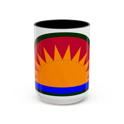 41st Infantry Division SSI (U.S. Army) Accent Coffee Mug 15oz Black - Go Mug Yourself