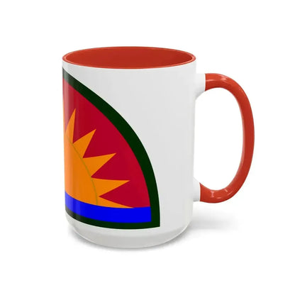 41st Infantry Division SSI (U.S. Army) Accent Coffee Mug - Go Mug Yourself