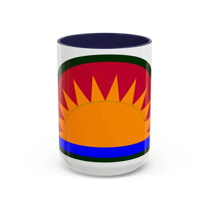 41st Infantry Division SSI (U.S. Army) Accent Coffee Mug - Go Mug Yourself