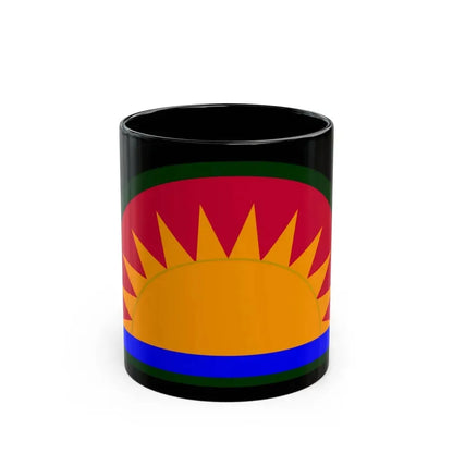 41st Infantry Division SSI (U.S. Army) Black Coffee Mug 11oz - Go Mug Yourself