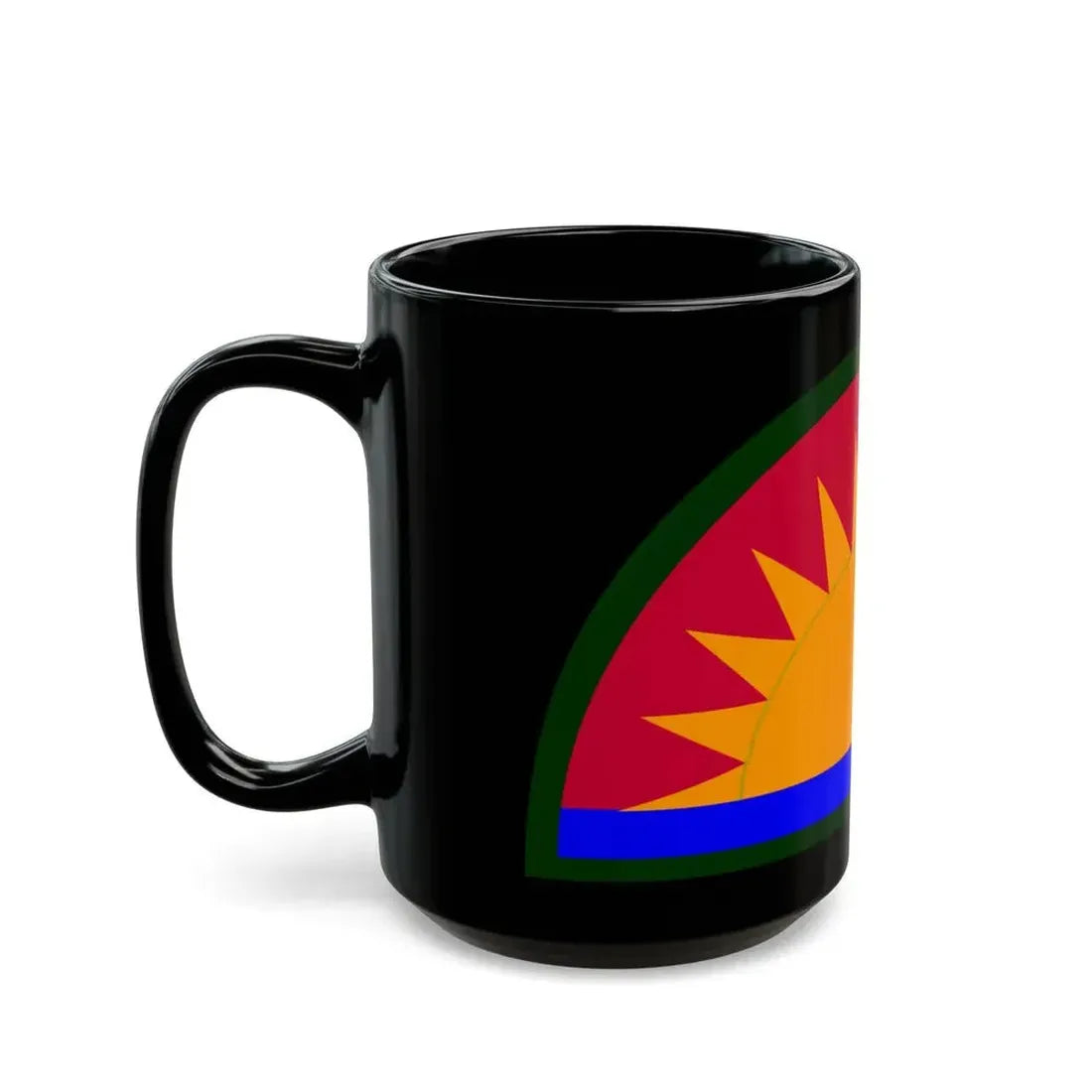 41st Infantry Division SSI (U.S. Army) Black Coffee Mug - Go Mug Yourself