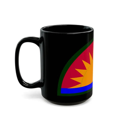 41st Infantry Division SSI (U.S. Army) Black Coffee Mug - Go Mug Yourself