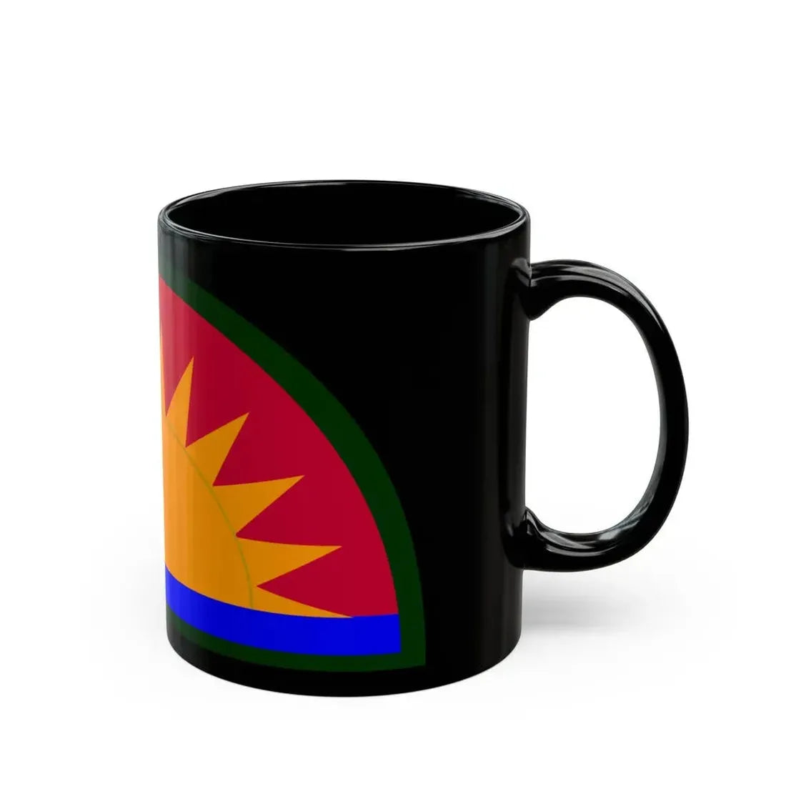 41st Infantry Division SSI (U.S. Army) Black Coffee Mug - Go Mug Yourself