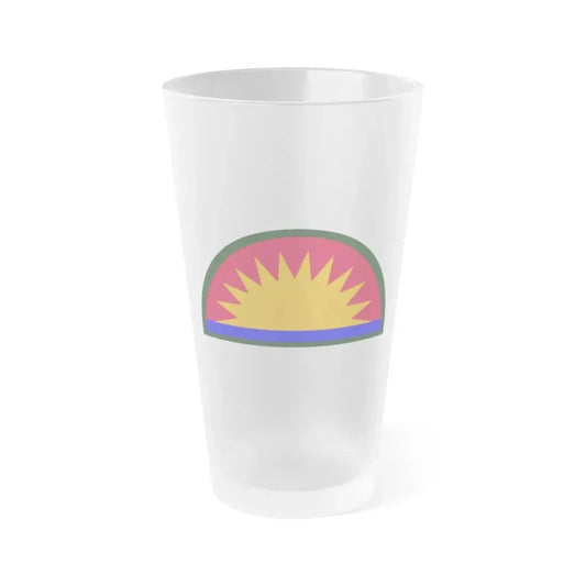 41st Infantry Division SSI (U.S. Army) Frosted Pint Glass 16oz Default Title - Go Mug Yourself