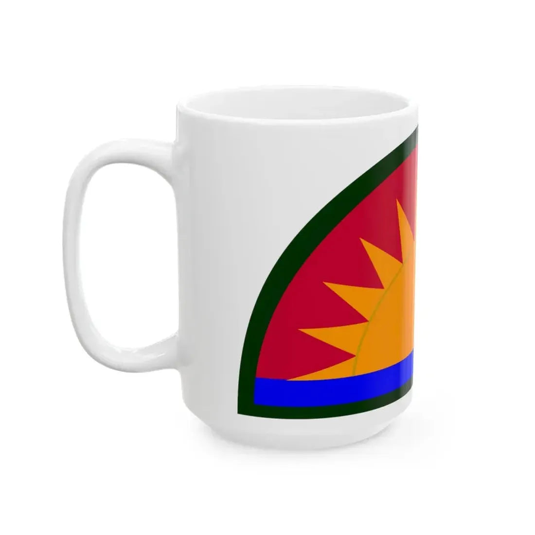 41st Infantry Division SSI (U.S. Army) White Coffee Mug - Go Mug Yourself