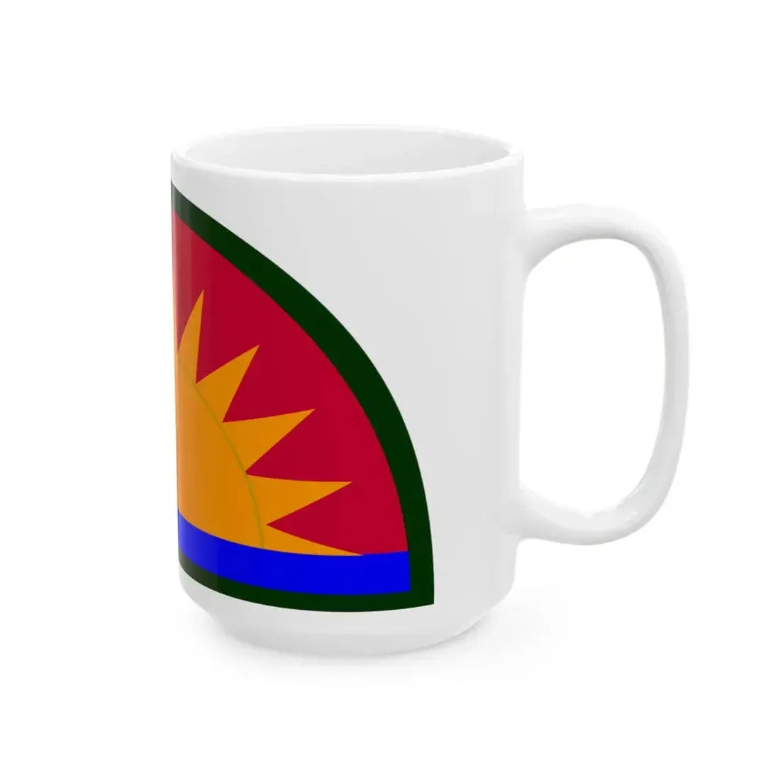 41st Infantry Division SSI (U.S. Army) White Coffee Mug - Go Mug Yourself