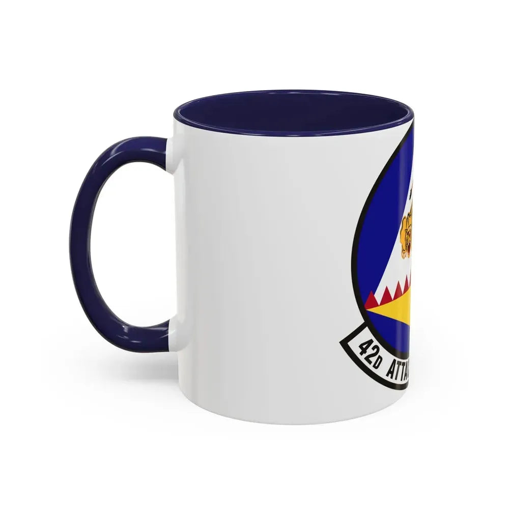 42 Attack Squadron ACC (U.S. Air Force) Accent Coffee Mug - Go Mug Yourself
