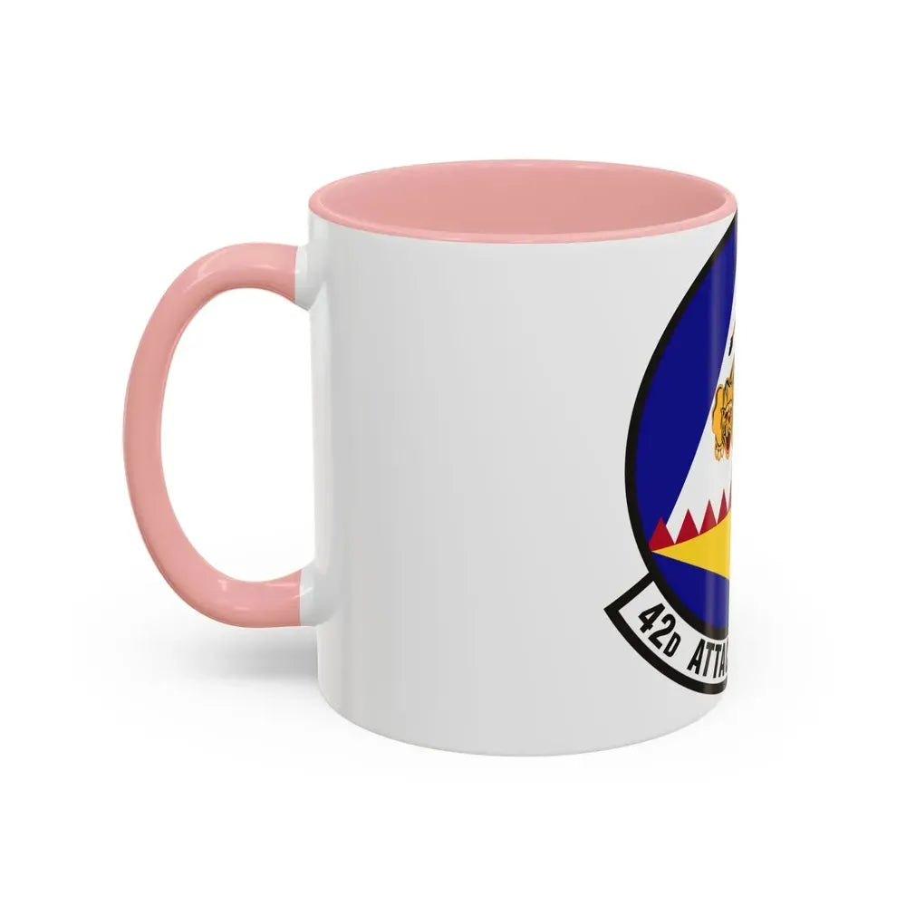 42 Attack Squadron ACC (U.S. Air Force) Accent Coffee Mug - Go Mug Yourself