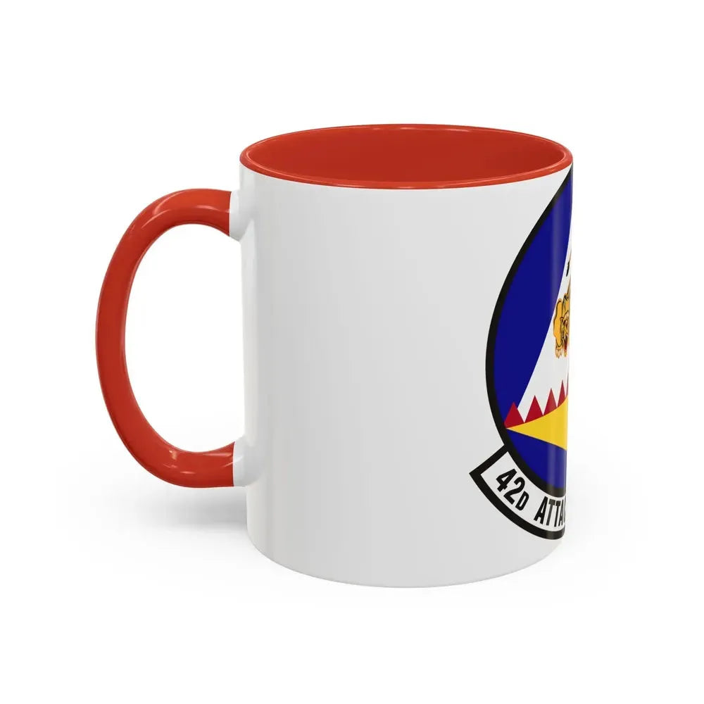 42 Attack Squadron ACC (U.S. Air Force) Accent Coffee Mug - Go Mug Yourself