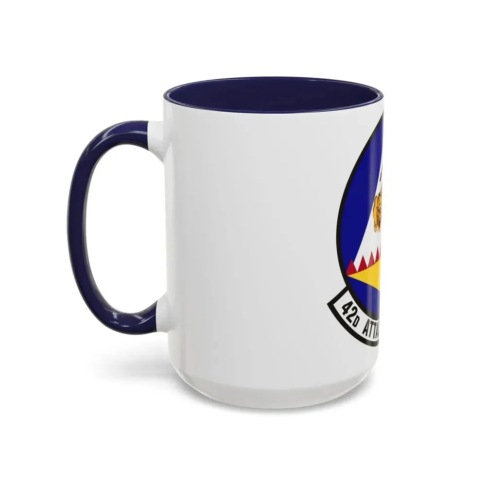 42 Attack Squadron ACC (U.S. Air Force) Accent Coffee Mug - Go Mug Yourself