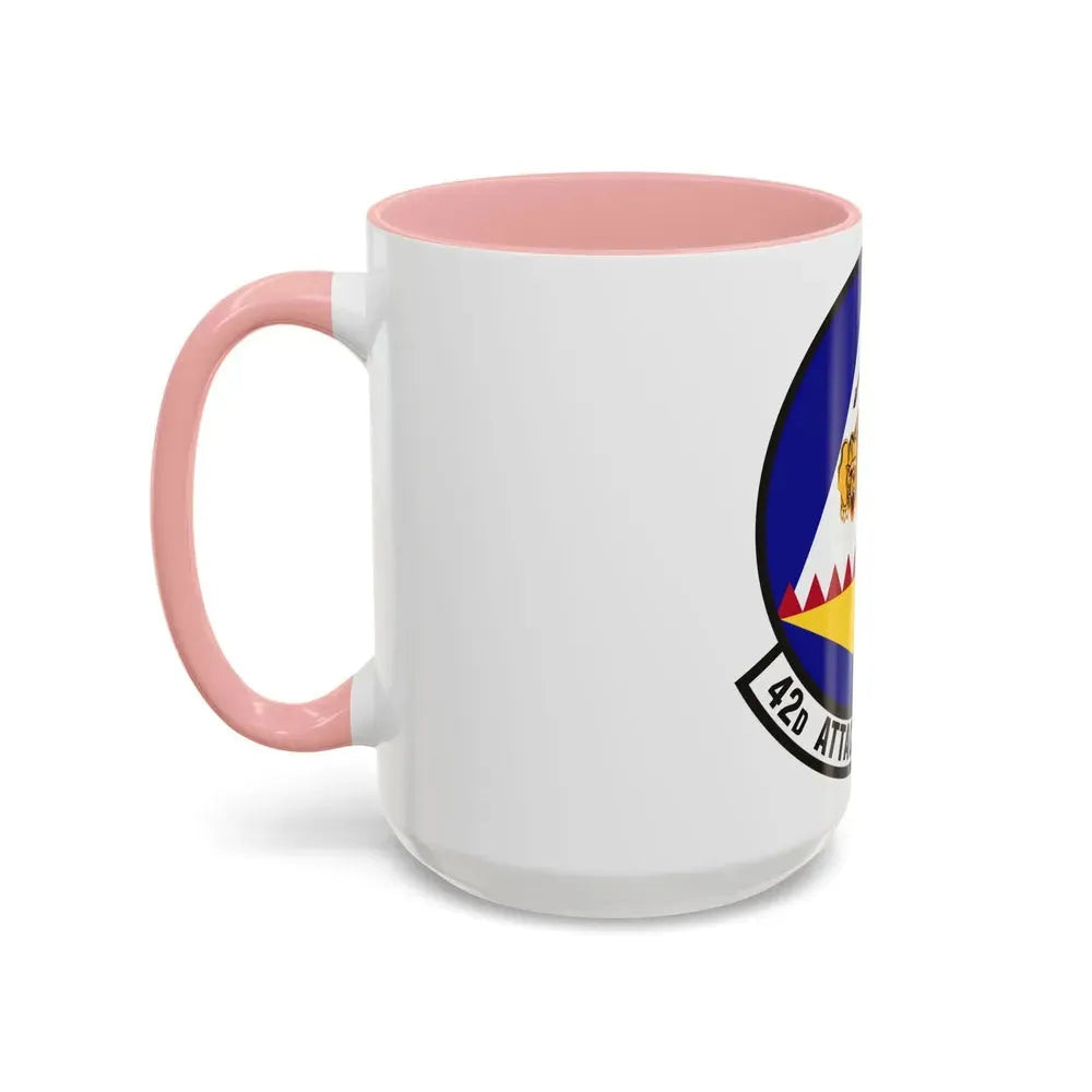 42 Attack Squadron ACC (U.S. Air Force) Accent Coffee Mug - Go Mug Yourself