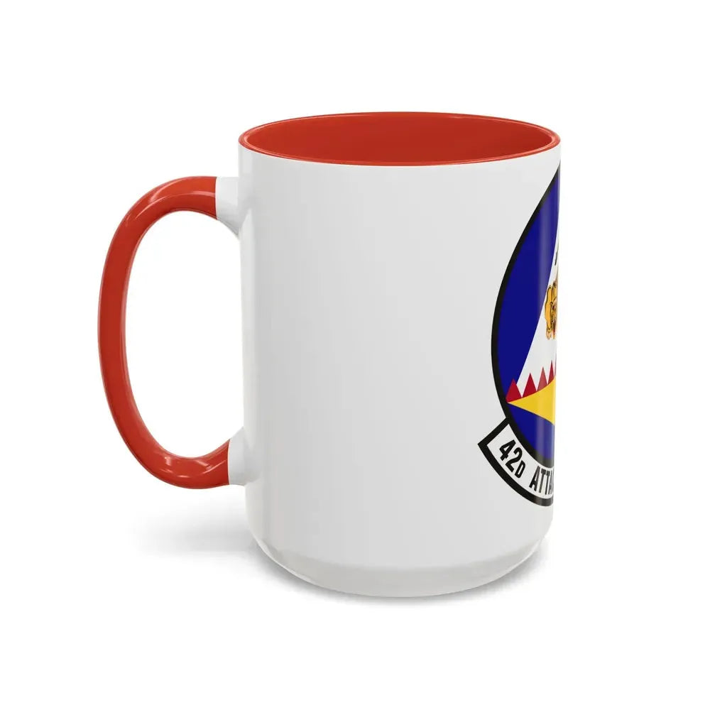 42 Attack Squadron ACC (U.S. Air Force) Accent Coffee Mug - Go Mug Yourself