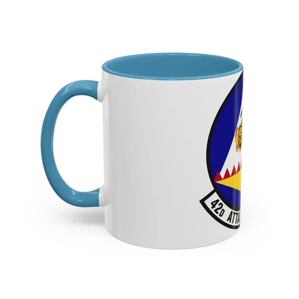 42 Attack Squadron ACC (U.S. Air Force) Accent Coffee Mug - Go Mug Yourself