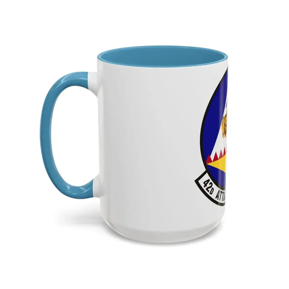 42 Attack Squadron ACC (U.S. Air Force) Accent Coffee Mug - Go Mug Yourself