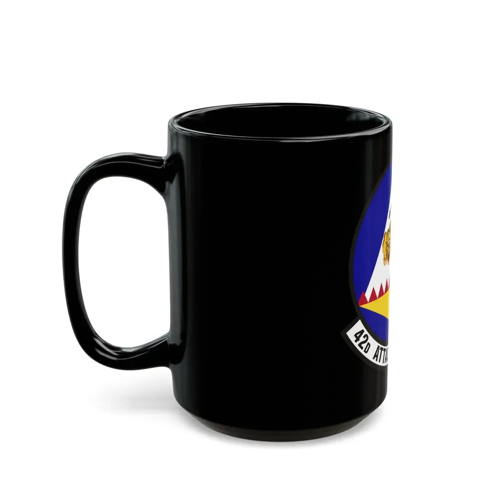 42 Attack Squadron ACC (U.S. Air Force) Black Coffee Mug - Go Mug Yourself
