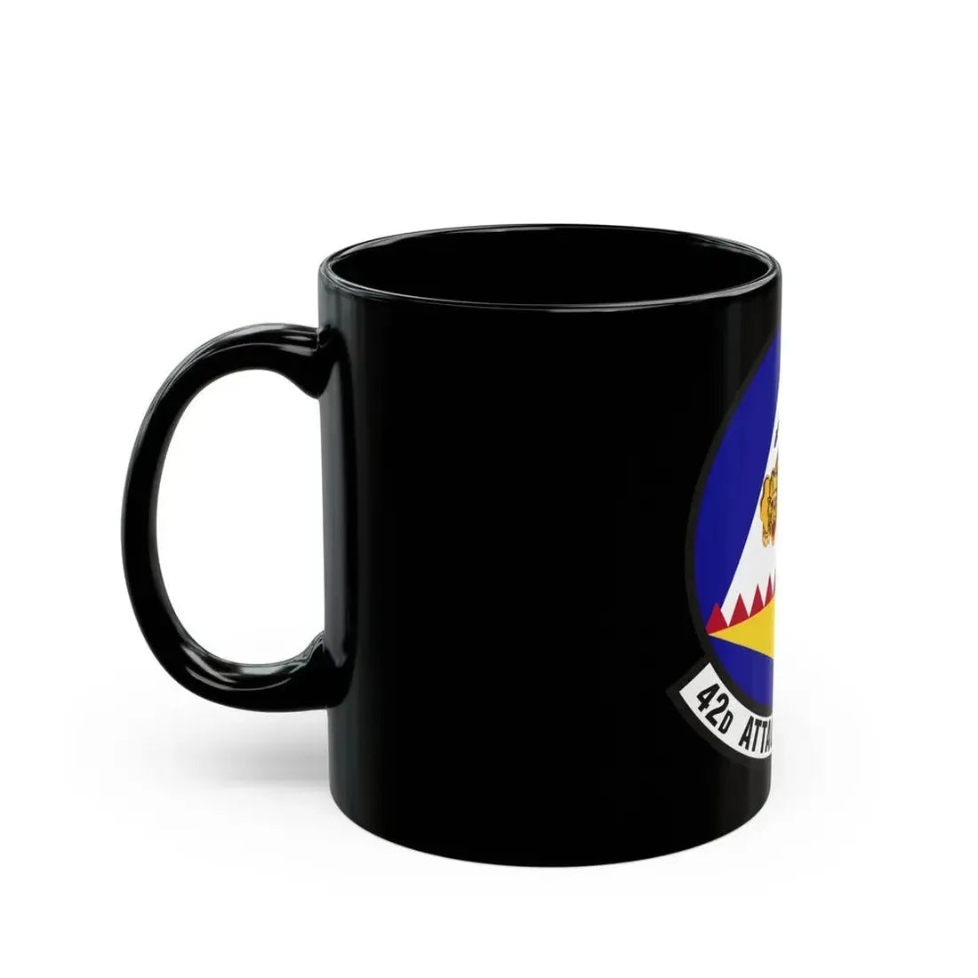42 Attack Squadron ACC (U.S. Air Force) Black Coffee Mug - Go Mug Yourself