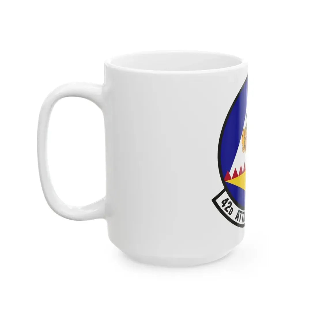 42 Attack Squadron ACC (U.S. Air Force) White Coffee Mug - Go Mug Yourself