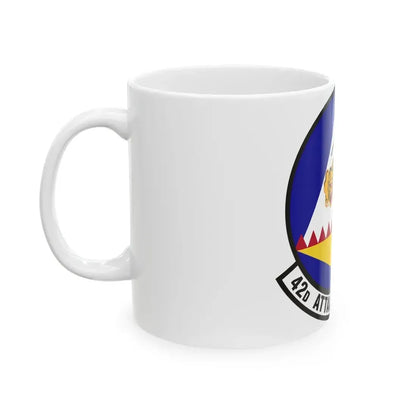 42 Attack Squadron ACC (U.S. Air Force) White Coffee Mug - Go Mug Yourself