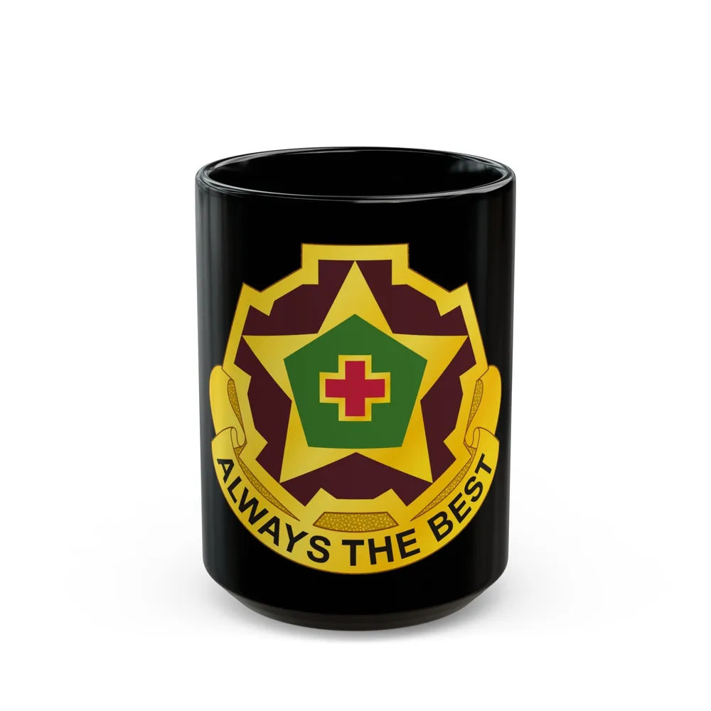 42 Field Hospital (U.S. Army) Black Coffee Mug-15oz-Go Mug Yourself