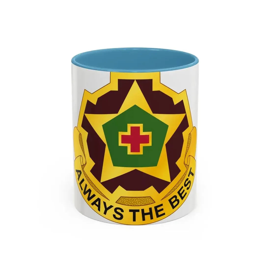 42 Field Hospital (U.S. Army) Accent Coffee Mug 11oz Light Blue - Go Mug Yourself