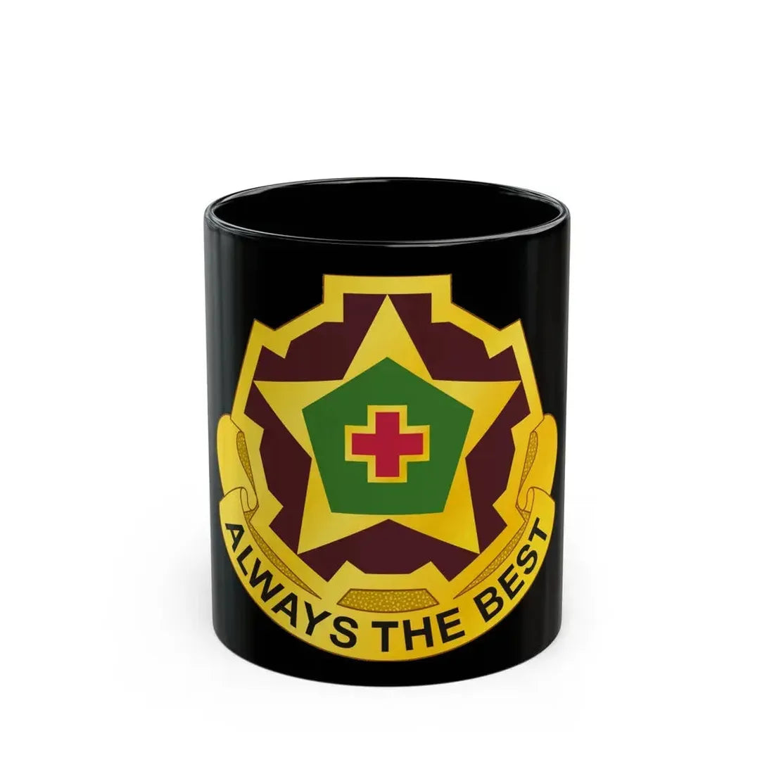 42 Field Hospital (U.S. Army) Black Coffee Mug 11oz - Go Mug Yourself